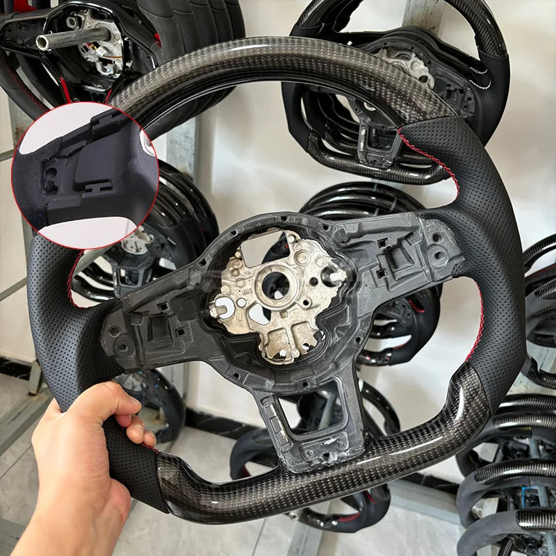 Volkswagen Carbon Fibre Steering Wheel
