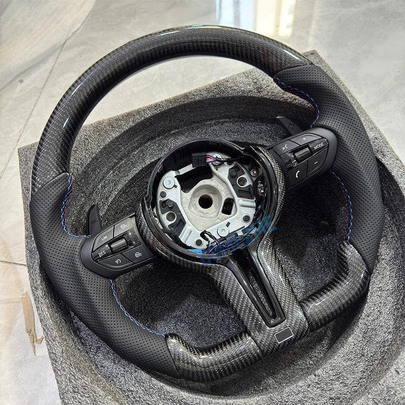 Carbon Fibre BMW Steering Wheel - F Series